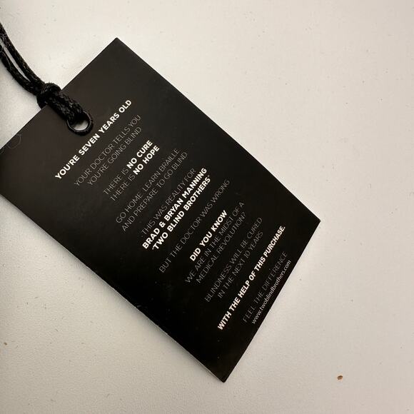 Two Blind Brothers Grey Knit Beanie Hat New with tags - Picture 6 of 6